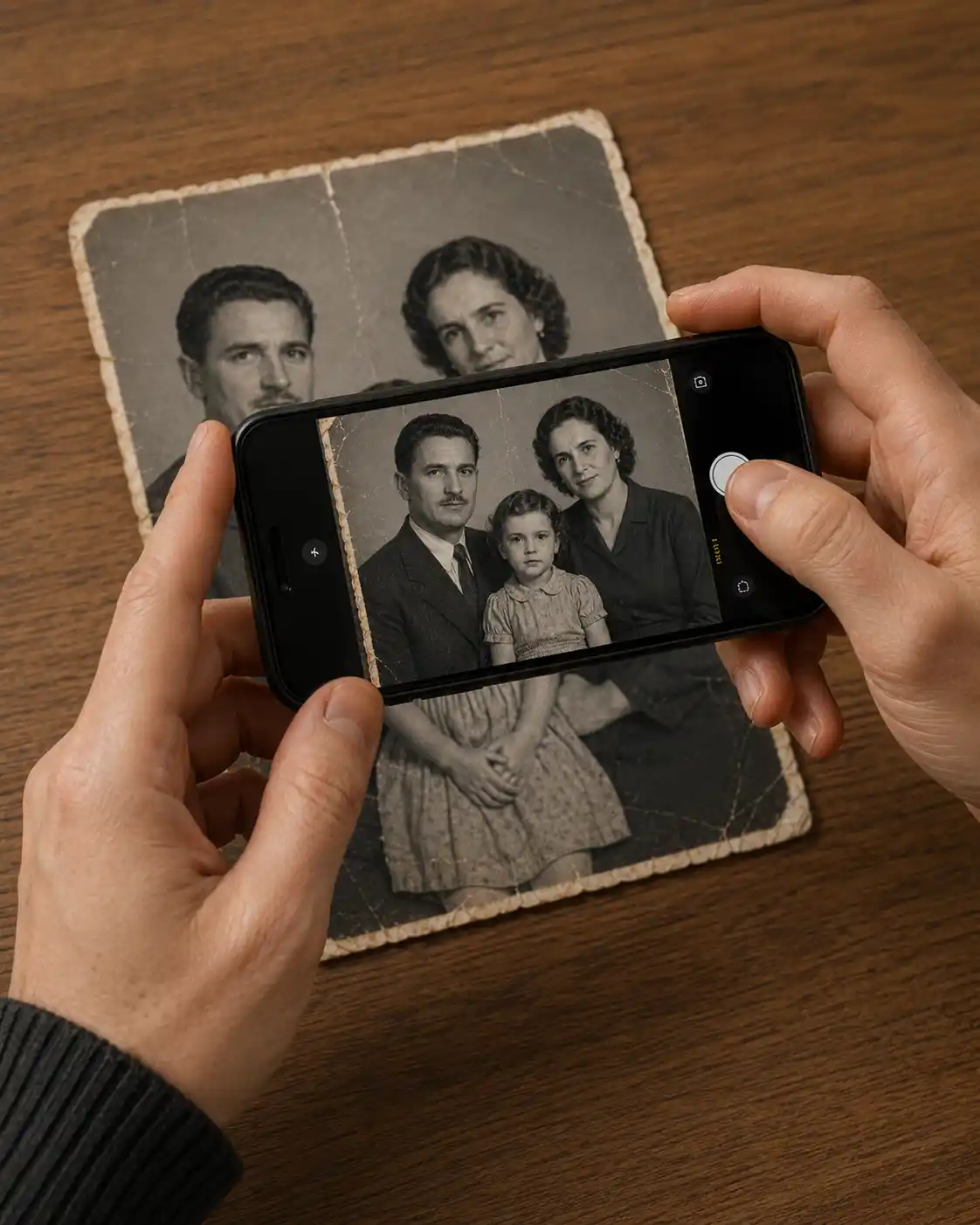 Se fotografar com o telemóvel